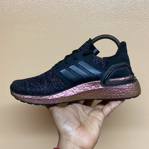 Adidas UltraBoost 20 PrimeBlue Black Signal Pink - Picture 7 of 17